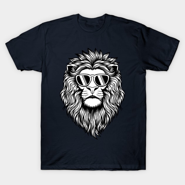 Lion Lioness lioness  Animals King of Beasts T-Shirt by OnlyWithMeaning